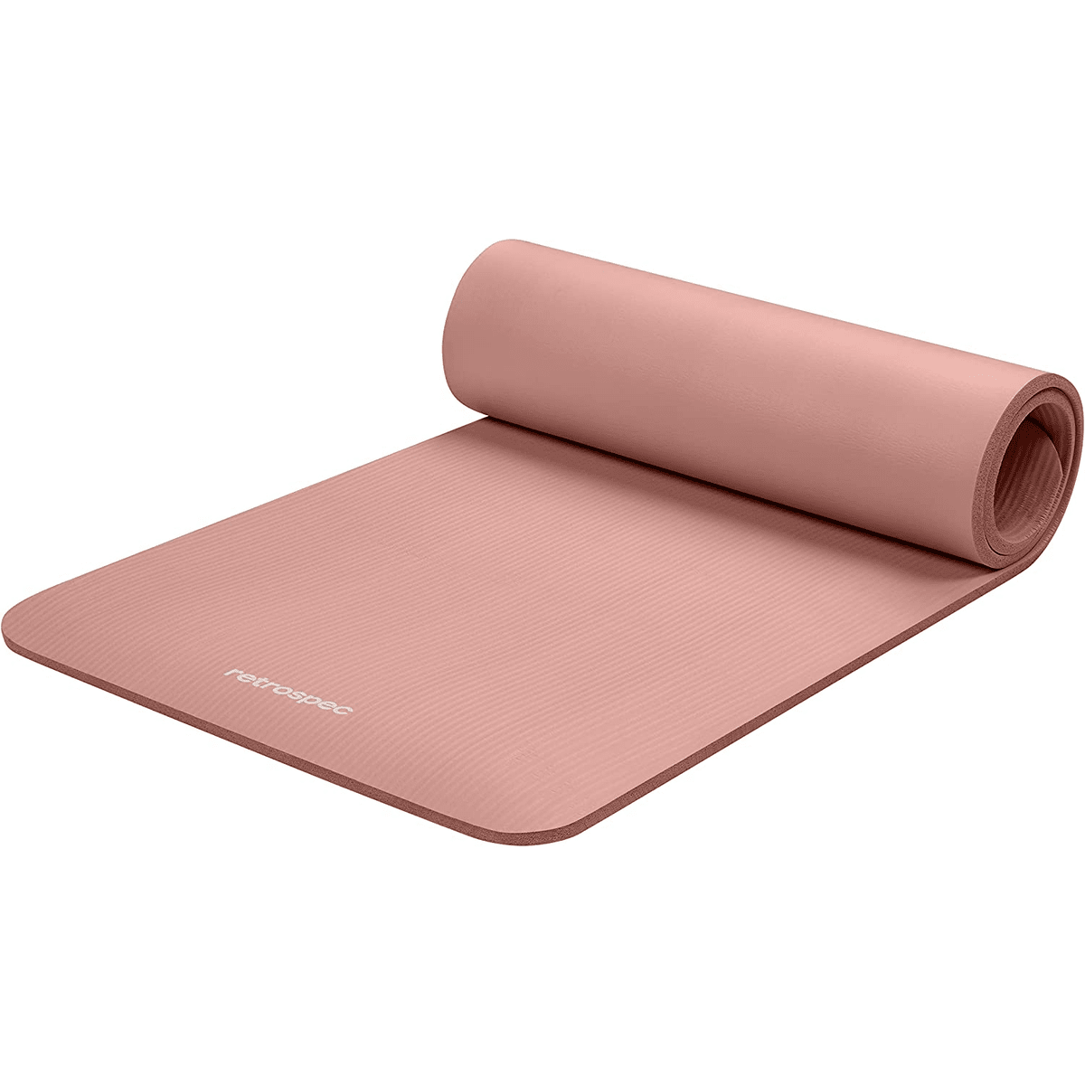 Retrospec Solana Yoga Mat 1 Thick w/Nylon Strap for Men & Women - Non Slip  Excercise Mat for Yoga, Pilates, Stretching, Floor & Fitness Workouts Blue  Mist 1 inch 36.22 - Quarter Price
